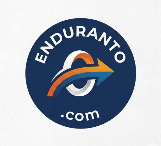 Enduranto Circular Badge Logo Concept